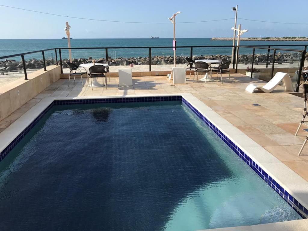 804 Lindo Flat Mobiliado Com Vista Lateral Mar Na Praia De Iracema Apartment Fortaleza  Luaran gambar