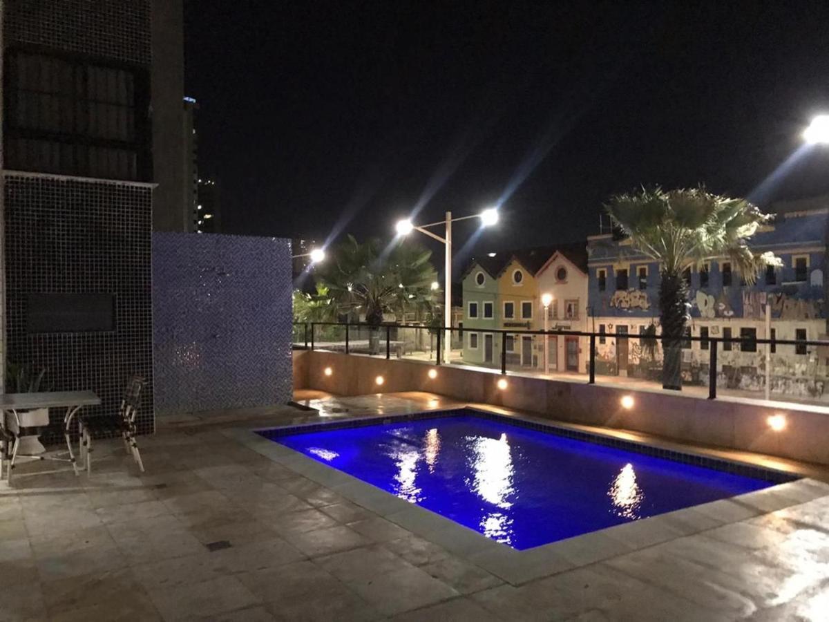 804 Lindo Flat Mobiliado Com Vista Lateral Mar Na Praia De Iracema Apartment Fortaleza  Luaran gambar